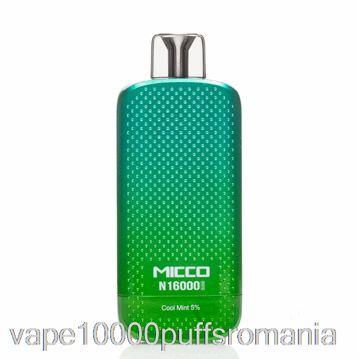 Vape Romania Horizontech Micco N16000 De Unica Folosinta Menta Rece